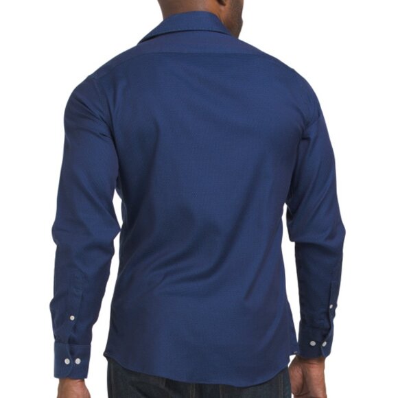 NEW BONOBOS The Desk To Dinner Tailored Fit Shirt blue 362tn - Picture 2 of 2